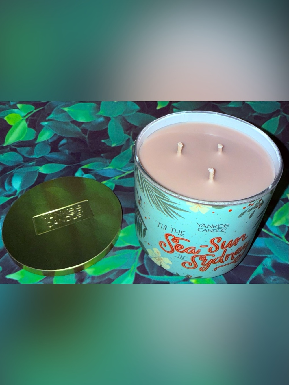 BOGO Yankee Candle 3 Wick 14.5oz Tis The Sea Sun In Sydney